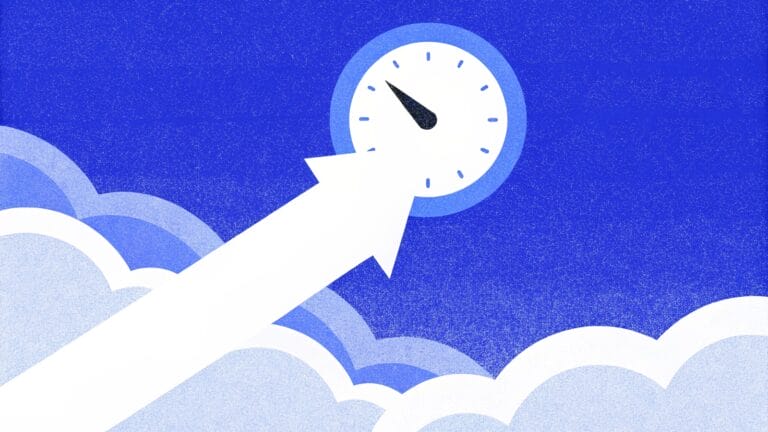 Indygo aurora ze wskaźnikiem i strzałką — CTR