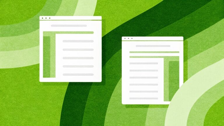 Landing page przykłady i typy - ilustracja poglądowa
