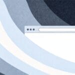 Jak kupić domenę - okno przeglądarki z adresem, ilustracja redakcji marketinginternetowy.pl